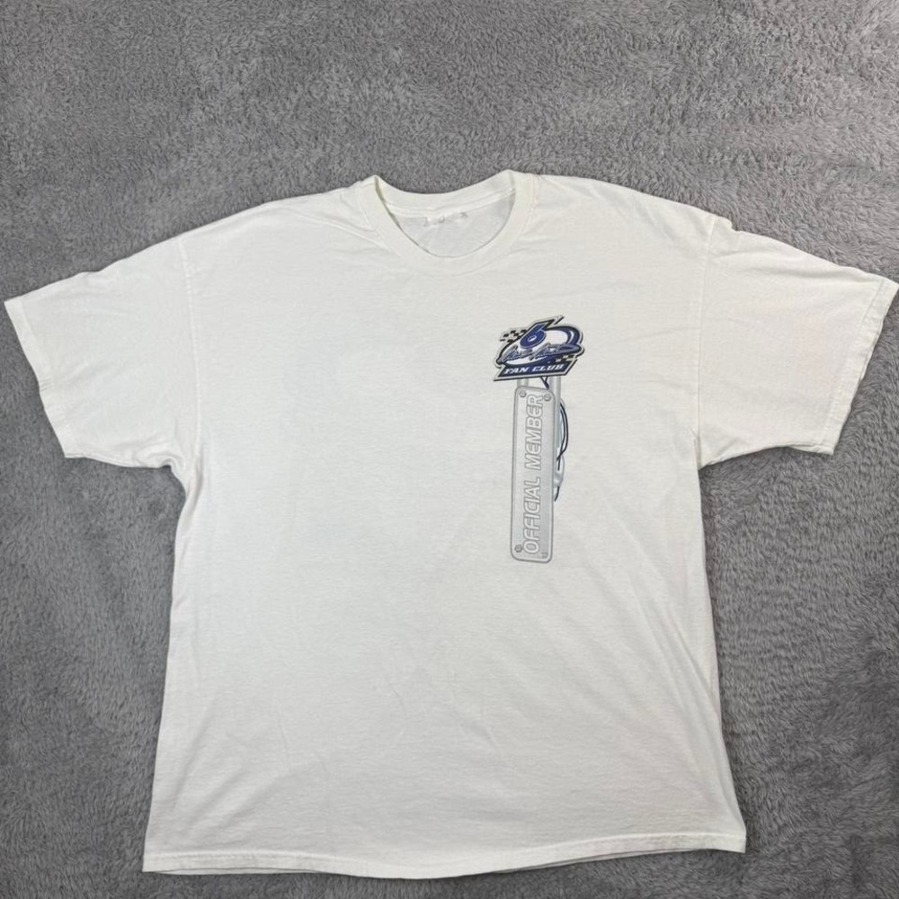 NASCAR Mark Martin white tee